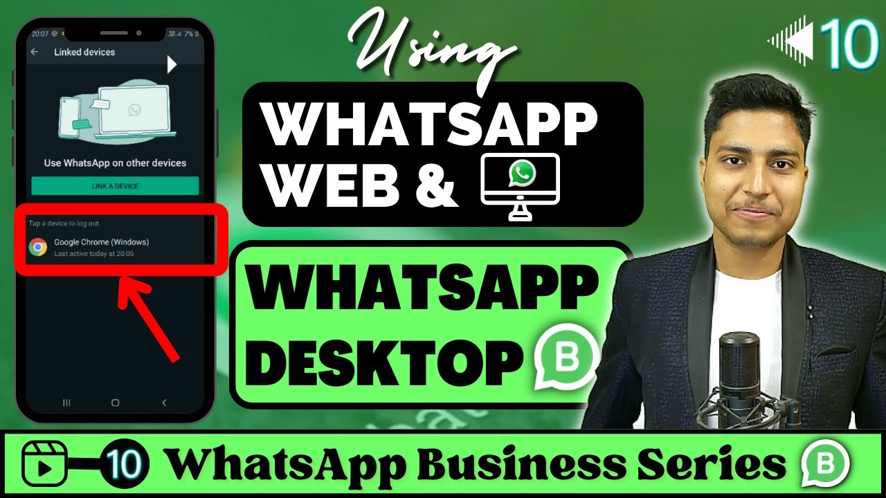 WhatsApp Web vs WhatsApp Desktop | Using WhatsApp on PC/Laptops | #WBVideo – 10 | IBC Rajkamal